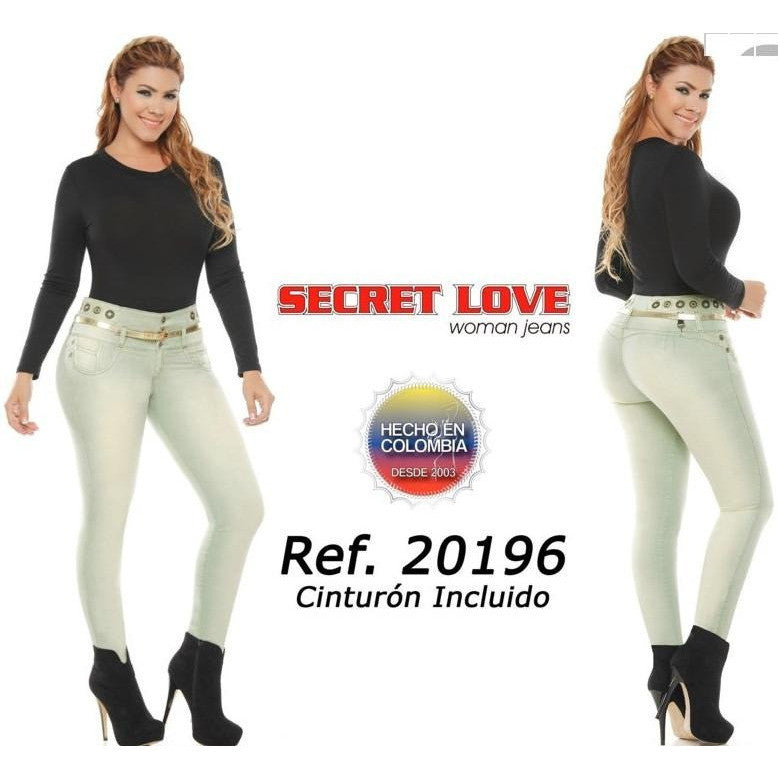 20196PAP-N JEANS LEVANTACOLA SIZE 3 USA 8 COL - awesome jeans colombia
